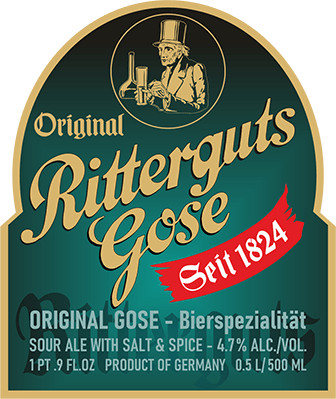 Etikett Original Ritterguts Gose